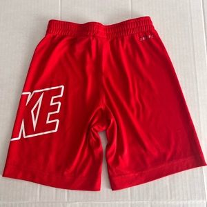 Nike red boys size 7 shorts